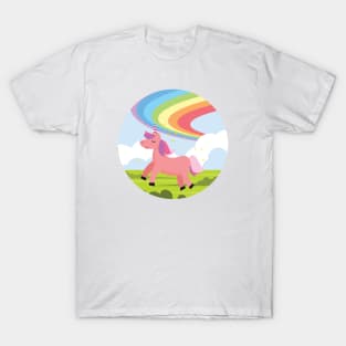 Unicorn & Rainbow T-Shirt